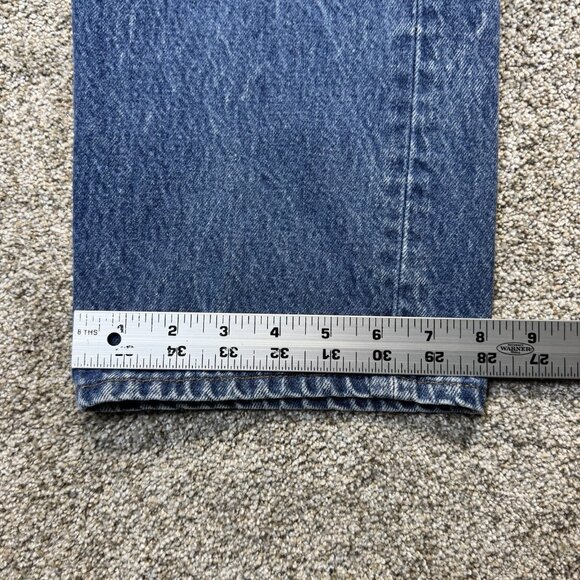 VTG Levis 501xx Jeans Mens 36x31 Blue Vintage 1990s Made in USA Denim Button Fly - Picture 10 of 11
